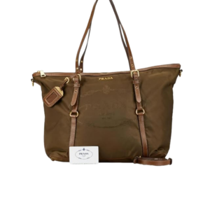 PRADA 2WAY JACQUARD BAG